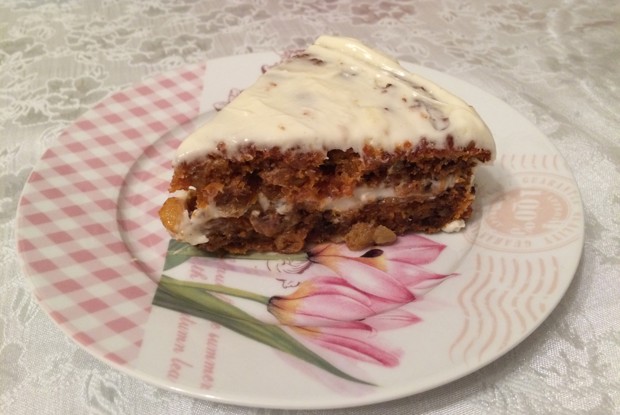 Морковный торт Starbucks