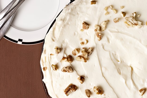 Морковно-апельсиновый пирог