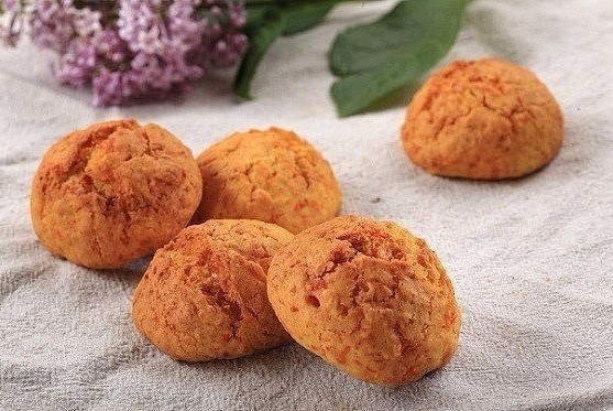 Морковное печенье с овсяными хлопьями