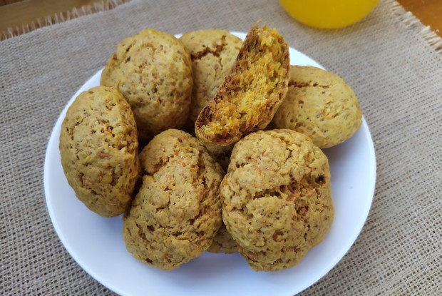 Морковное печенье