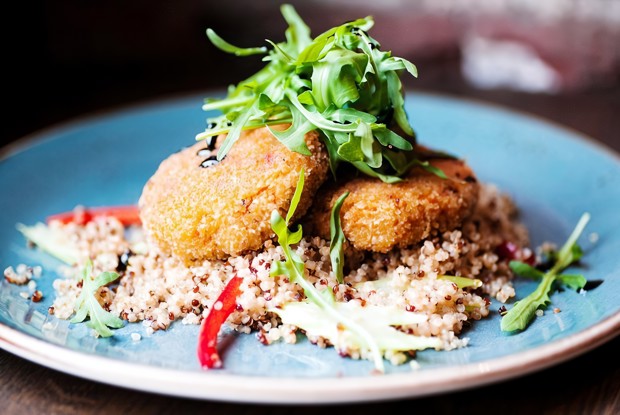 Морковные котлеты с овсяными хлопьями