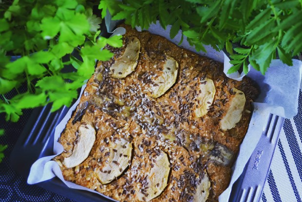 Морковный пирог на кефире