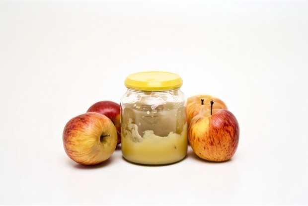 Мусс из свежих яблок