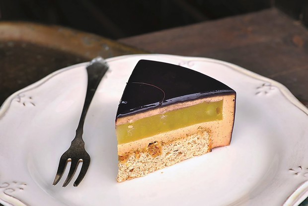 Муссовый торт «Яблоко-корица»