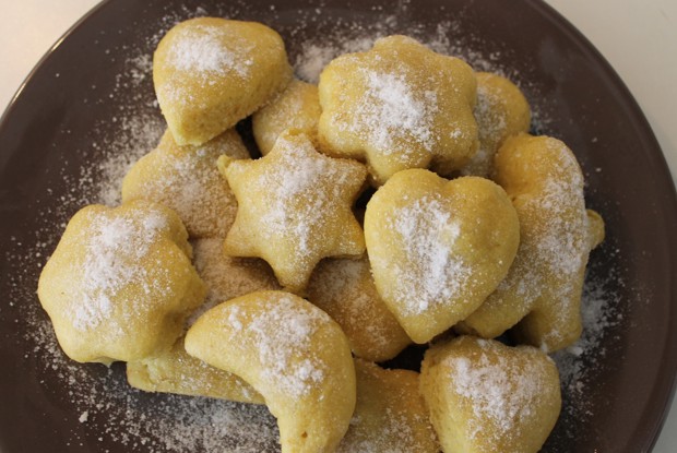 Мягкое апельсиновое печенье без яиц