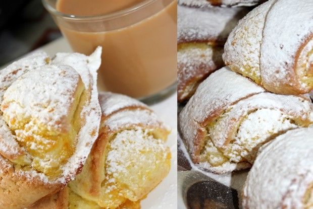 Мягкое апельсиновое печенье.