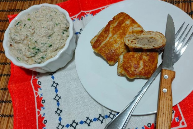 Мясная начинка для блинов