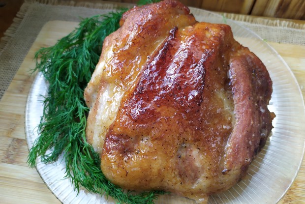 Свинина в медово-горчичной глазури