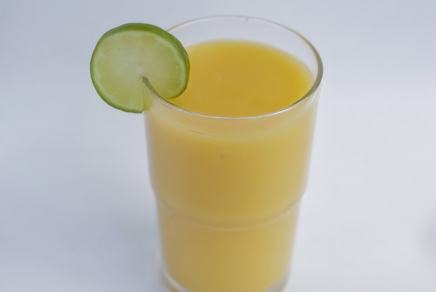 Мятно-ананасовое фраппе