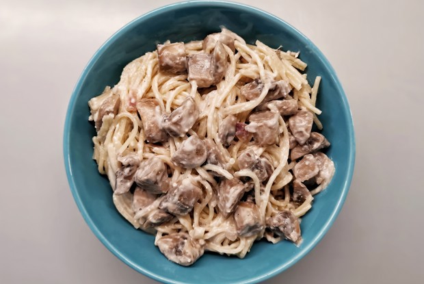 Нежная итальянская паста-жюльен