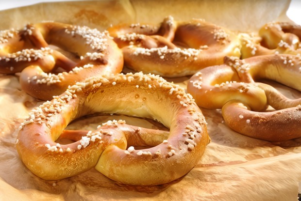 Немецкие соленые претцели