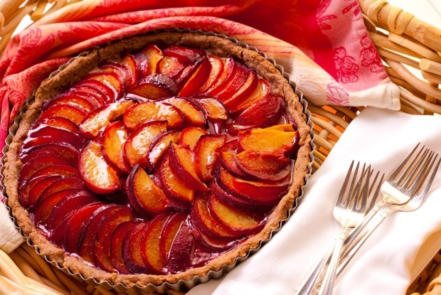 Немецкий сливовый пирог