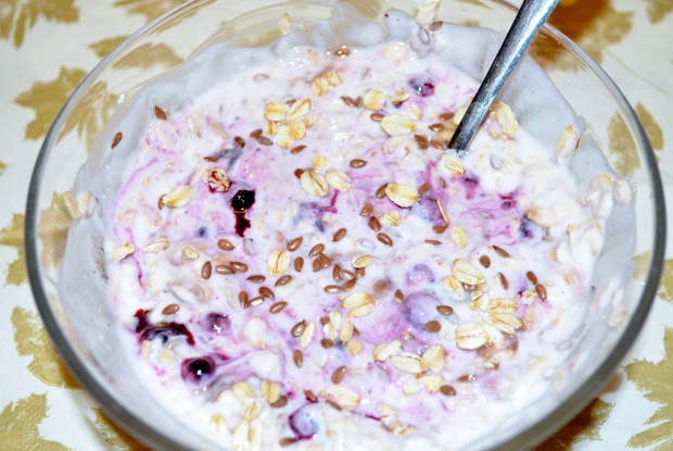 Нескучный завтрак с йогуртом