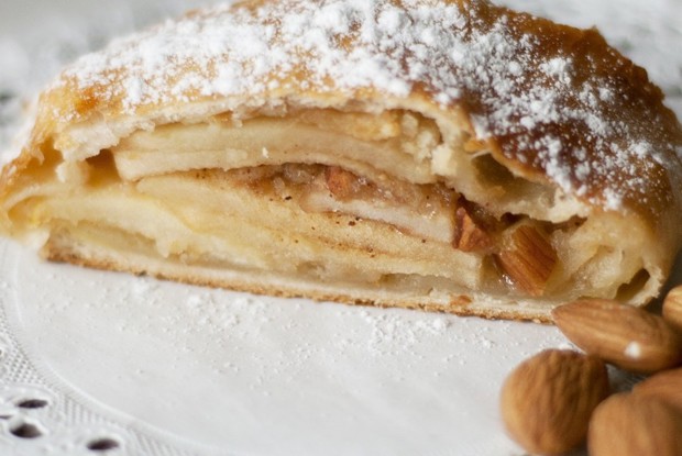 Незатейливый яблочный штрудель