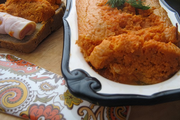 Нежнейший паштет из тыквы с беконом