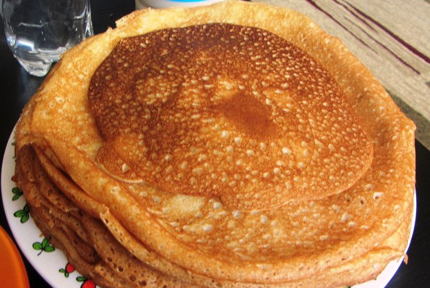 Нежные тонкие блины