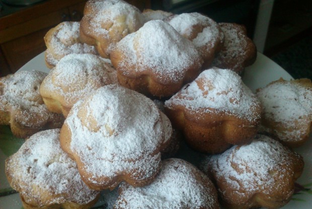 Нежные ванильные кексы