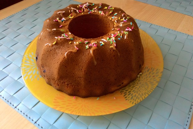 Нежный кекс на кефире