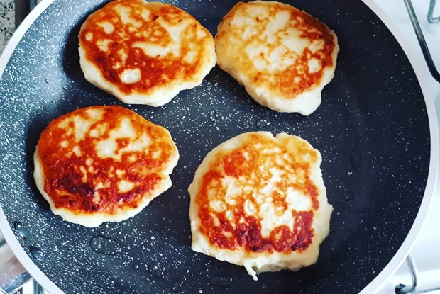 Нежные картофельные оладьи