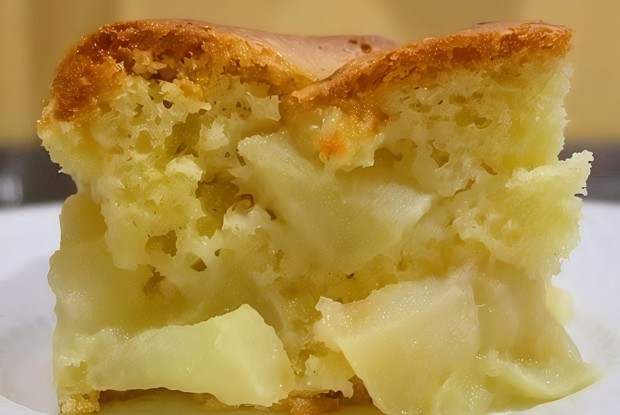 Низкокалорийная шарлотка