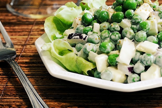 Низкокалорийный оливье