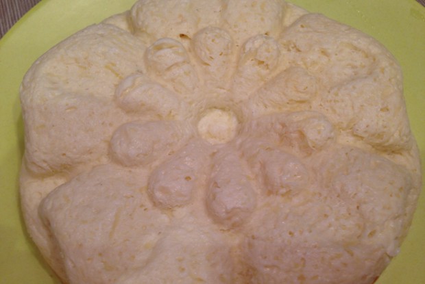 Низкокалорийный творожно-яблочный пудинг