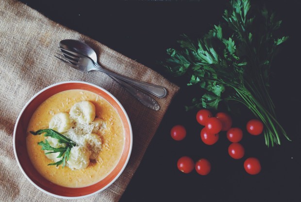 Ньокки в тыквенно-сливочном соусе