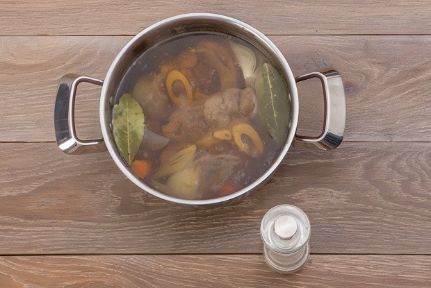 Новогоднее заливное из говядины