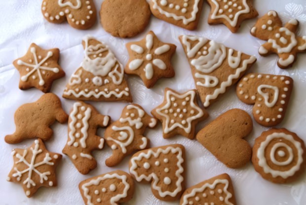 Новогодние медовые пряники