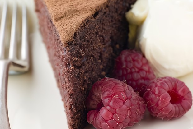 Новогодний шоколадный пирог