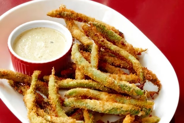 Обжаренная спаржа