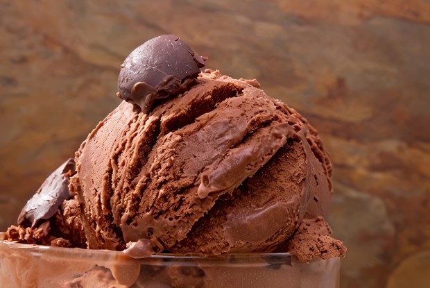 Очень шоколадное мороженое