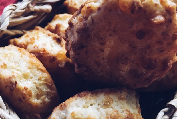 Очень сырное печенье