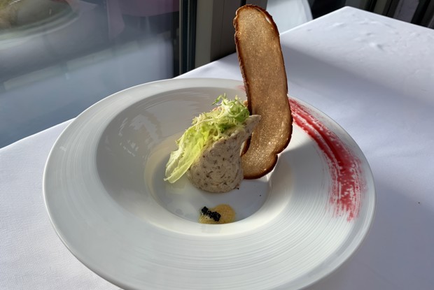 Одесский форшмак с зеленым яблоком