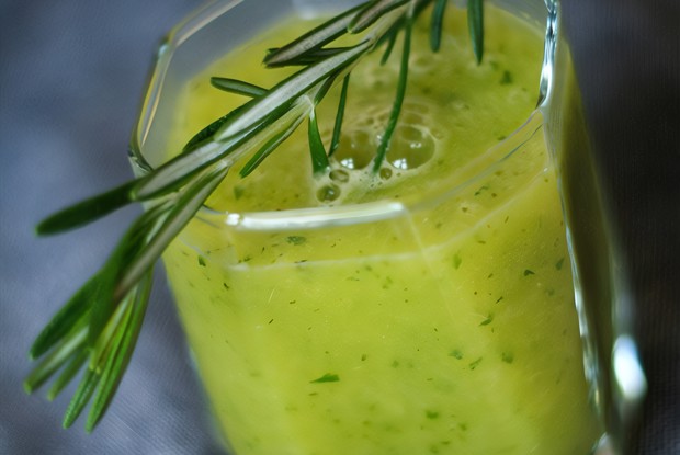 Огуречный лимонад с лаймом