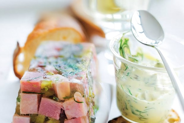 Окорок с петрушкой