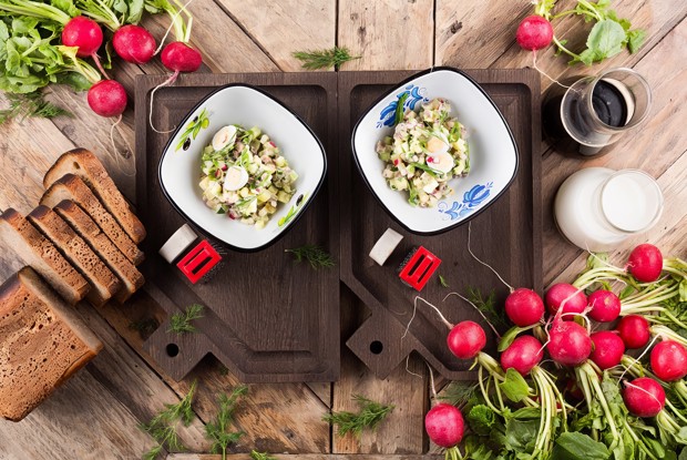 Окрошка на мацони