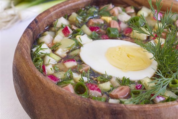 Окрошка на пиве