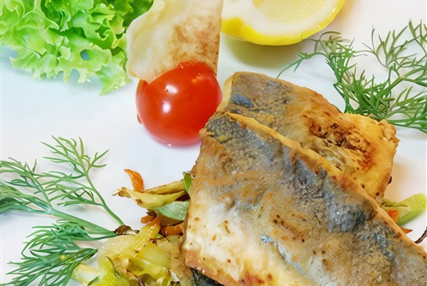 Окунь с травами