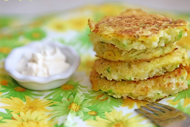 Оладьи из цветной капусты