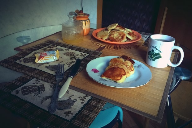 Оладьи из кислого молока