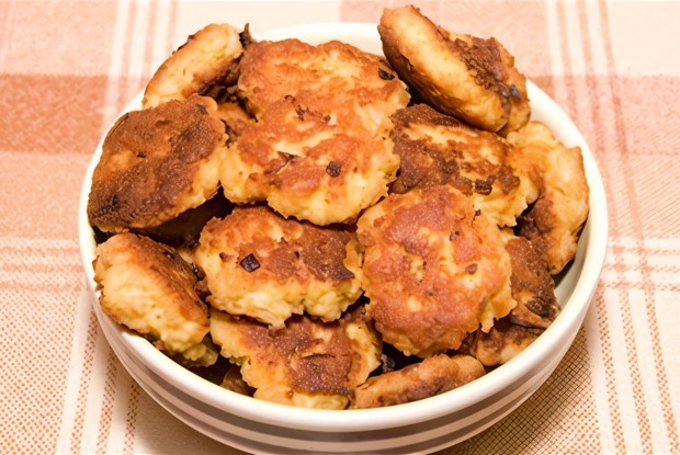 Оладьи из куриных грудок