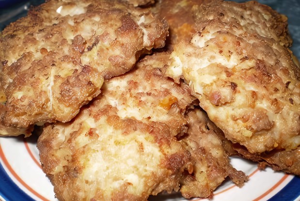 Оладьи из свинины