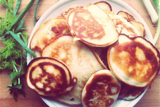 Оладьи пышные на кефире