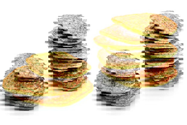 Оладьи с брокколи