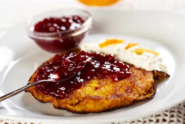 Оладьи с тыквой, кабачками или морковью