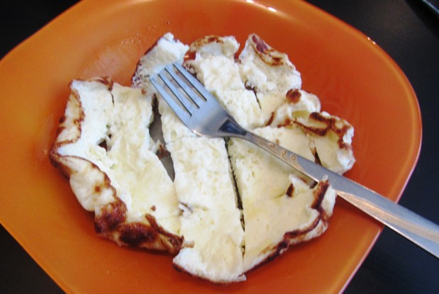 Омлет классический с молоком и овощами