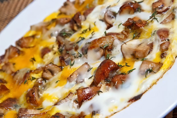 Омлет с грибами в духовке