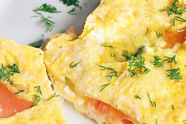 Омлет с водкой