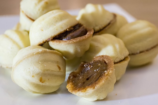 Орешки изумрудные со сгущенкой от Белочки